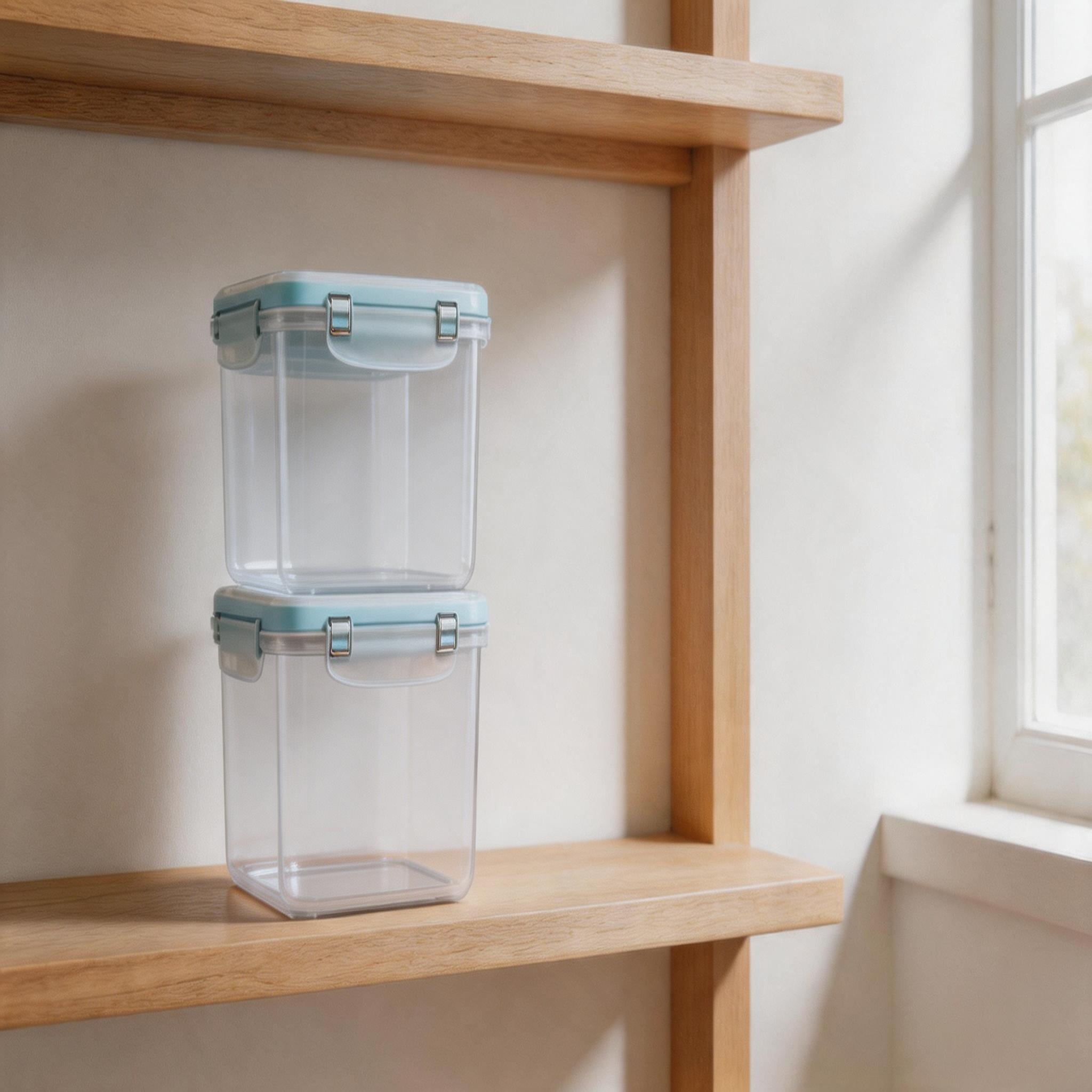 Clear-lid storage container